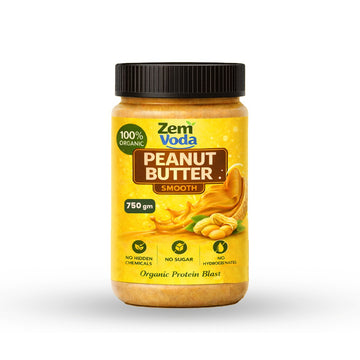 ZemVoda Organic Protein Blast: Smooth Peanut Butter [750g]